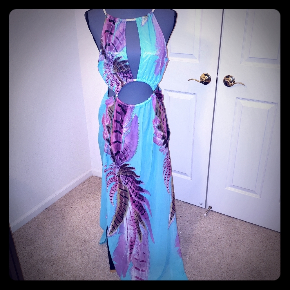 Sexy Tropical Dress by Biubiu
